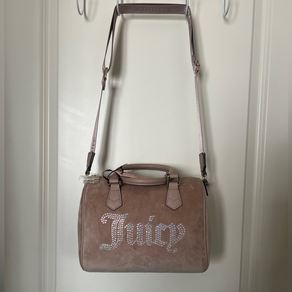 Juicy Couture Velvet Handbag